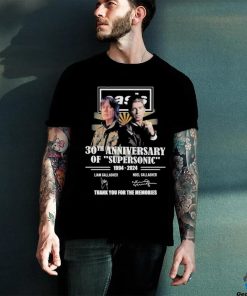 Oasis 30th Anniversary Of Supersonic 1994 2024 Thank You For The Memories Sign Shirt