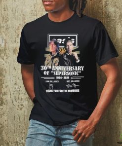 Oasis 30th Anniversary Of Supersonic 1994 2024 Thank You For The Memories Sign Shirt