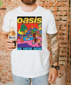 Oasis Organic Be Here Now Cover Art shirt