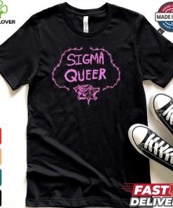 Oat Milk Lady Sigma Queer Wolf T Shirt