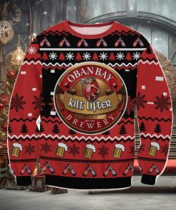 Oban Bay Kilt Lifter 3D Ugly Christmas Sweater Christmas Gift