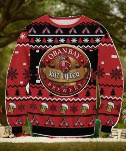 Oban Bay Kilt Lifter 3D Ugly Christmas Sweater Christmas Gift