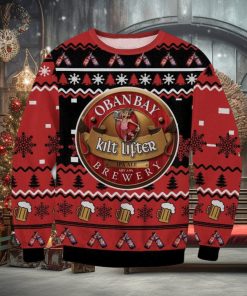 Oban Bay Kilt Lifter Brewery Ugly Christmas Sweater, Ugly Sweater Apparel