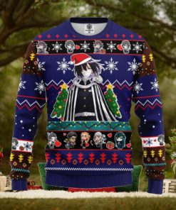 Obanai Iguro Demon Slayer Anime Ugly Christmas Sweater Blue Ideas For Men Women