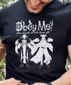 Obey Me! Lucifer & Diavolo Boyfriend Fit Girls T Shirt