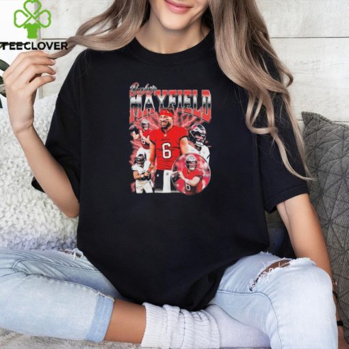 Obsessed With Graphic Tees Tampa Bay Buccaneers Baker Mayfield fan photos t hoodie, sweater, longsleeve, shirt v-neck, t-shirt