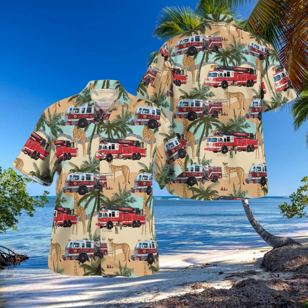 Ocean City Fire and Rescue Services Ocean City New Jersey Button Up Hawaiian Shirt Beach Gift Ocean City Fire and Rescue Services Ocean City New Jersey Button Up Hawaiian Shirt Beach Gift