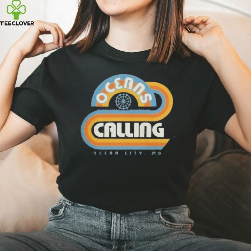 Oceans Calling Merch Rainbow Lineup Shirt