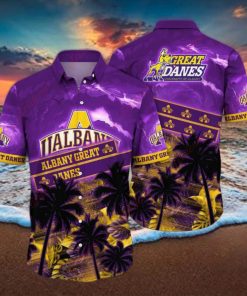 Oceanside Aloha Hawaiian Shirt, Albany Great Danes, Treasured NCAA Gift