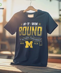 Michigan Wolverines Jordan Brand College Football Playoff 2024 National Championship Game T Shirt