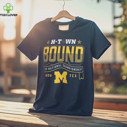 Michigan Wolverines Jordan Brand College Football Playoff 2024 National Championship Game T Shirt