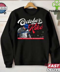 October Kiké Hernandez Bootleg Los Angeles Dodgers Baseball t hoodie, sweater, longsleeve, shirt v-neck, t-shirt