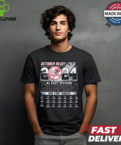 October Ready 2024 AL East Division Champions New York Yankees shirt