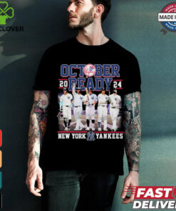 October Ready 2024 New York Yankees signatures Shirt