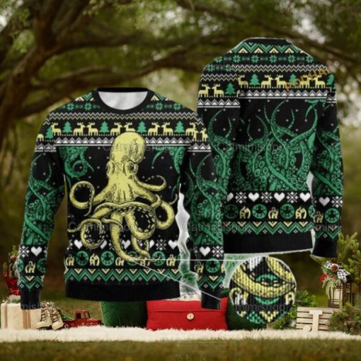 Octopus Christmas Cute Ugly Christmas Sweater