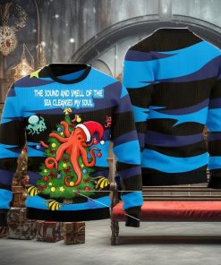 Octopus Soul All Over Printed 3D Ugly Christmas Sweater Christmas Gift For Men And Women
