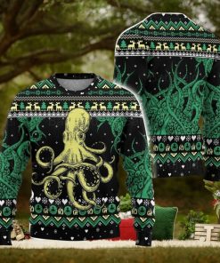 Octopus Ugly Christmas Sweater Men And Women Christmas Gift Sweater