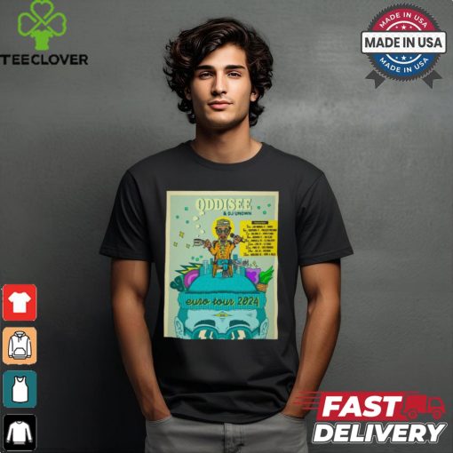 Oddisee Europe Tour 2024 Poster Shirt