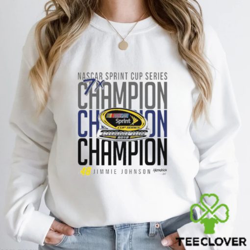 Jimmie Johnson Fanatics Branded Heathered 2016 Sprint Cup Champion Banner hoodie, sweater, longsleeve, shirt v-neck, t-shirt