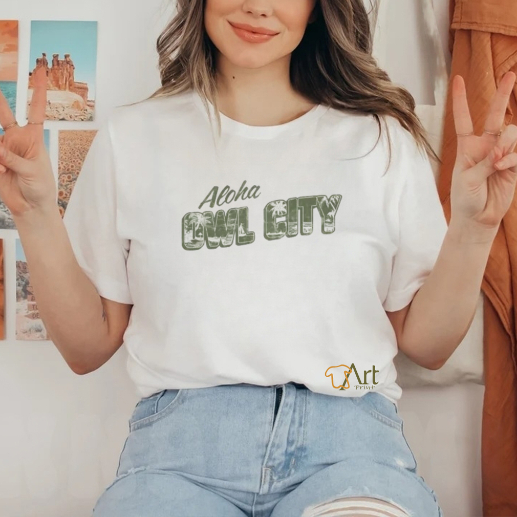 Offcial Aloha Owl City Sweatshirt Offcial Aloha Owl City Sweatshirt