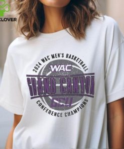 Offcial Grand Canyon Antelopes 2024 WAC Men’s Basketball Conference Champions Shirt