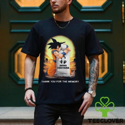 Offcial Son Goku Rip Akira Toriyama 1955 2024 Thank You For The Memory Shirt