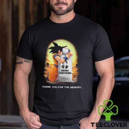Offcial Son Goku Rip Akira Toriyama 1955 2024 Thank You For The Memory Shirt