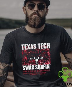 Offcial Texas Tech Red Raider Basketball Swag Surfin’ Shirt