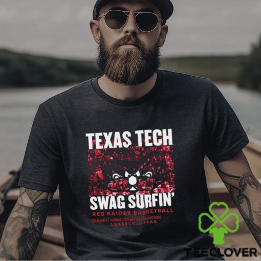 Offcial Texas Tech Red Raider Basketball Swag Surfin’ Shirt