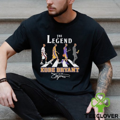 Offcial The Legend Kobe Bryant Abbey Road 2024 Signature Shirt