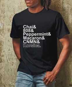 Offcial chai & 808 & Peppermint & Macaron & Cnmn & Korsica Shirts
