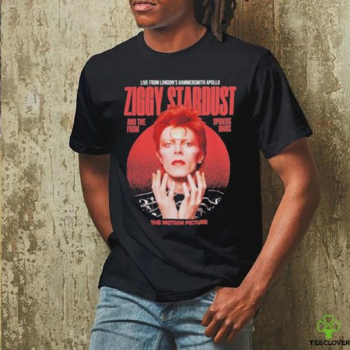 Offcial david Bowie Merch Ziggy Motion Picture Thoodie, sweater, longsleeve, shirt v-neck, t-shirt