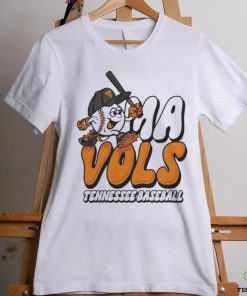 Offcial volshop Tennessee baseball omavols cartoon shirt