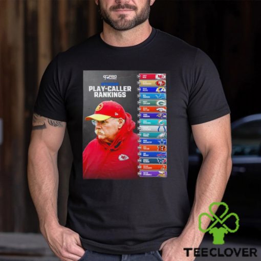 Offensive play caller rankings 1 Andy Reid hoodie, sweater, longsleeve, shirt v-neck, t-shirt