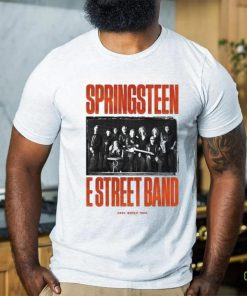 Officia Bruce Springsteen Merch Store Springsteen & The E Street Band 2024 World Tour Photo Attractive Shirt