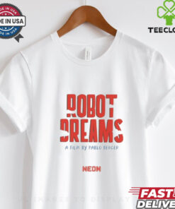 Officia Neon Rated Merch ROBOT DREAMS of Flowers Hot Shirt