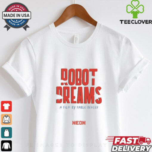 Officia Neon Rated Merch ROBOT DREAMS of Flowers Hot Shirt