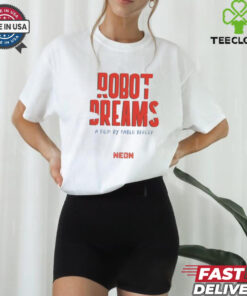 Officia Neon Rated Merch ROBOT DREAMS of Flowers Hot Shirt