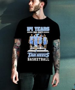 Official 114 Years 1910 2024 North Carolina Tar Heels Men’s Basketball Signatures Shirt 3 Official 114 Years 1910 2024 North Carolina Tar Heels Men’s Basketball Signatures Shirt