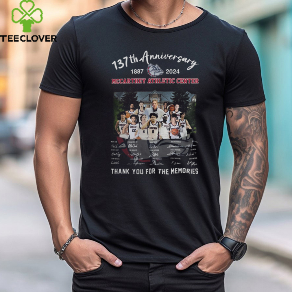 Official 137th Anniversary 1887 2024 Mccarthey Athletic Center Thank You For The Memories T Shirt Official 137th Anniversary 1887 2024 Mccarthey Athletic Center Thank You For The Memories T Shirt