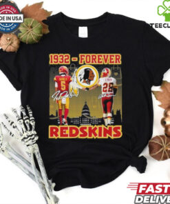 Official 1932 – Forever Redskins Washington Commanders Signature T Shirt