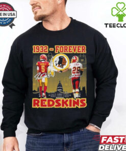 Official 1932 – Forever Redskins Washington Commanders Signature T Shirt