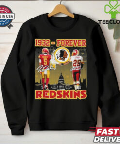 Official 1932 – Forever Redskins Washington Commanders Signature T Shirt