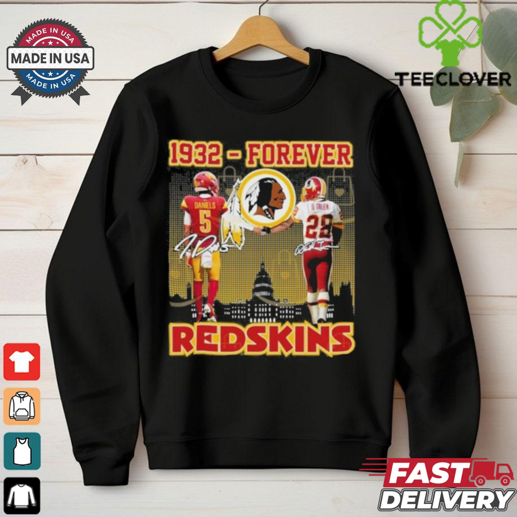 Official 1932 – Forever Redskins Washington Commanders Signature T Shirt Official 1932 – Forever Redskins Washington Commanders Signature T Shirt