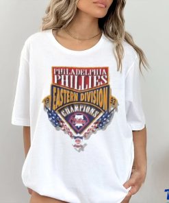 Official 1993 philadelphia phillies eastern Division champs starter mlb T shirt