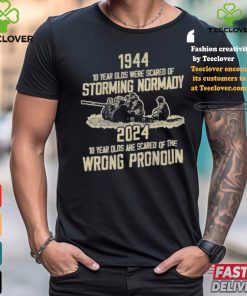 Official 1994 18 Year Olds Were Scared Of Storming Normandy 2024 Wrong Pronoun Shirt