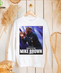 Official 2022 23 Coach Of The Year Mike Brown Tee