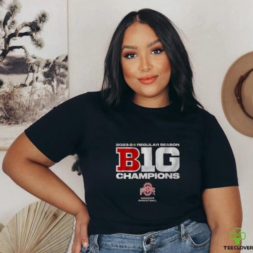 Official 2023 2024 Big Ten Regular Season Champions Ohio State Women’s Basketball Shirt