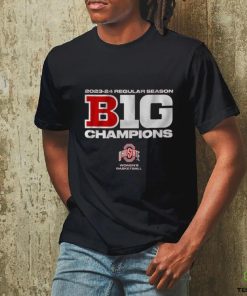 Official 2023 2024 Big Ten Regular Season Champions Ohio State Women’s Basketball Shirt