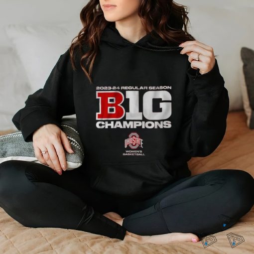Official 2023 2024 Big Ten Regular Season Champions Ohio State Women’s Basketball Shirt